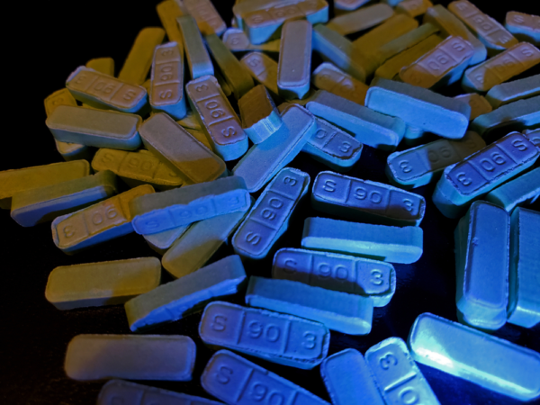 Blue Xanax Bar